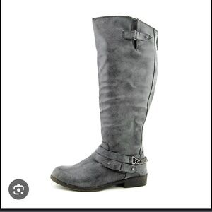 Steve Madden Canyon Gray Tall Boots
